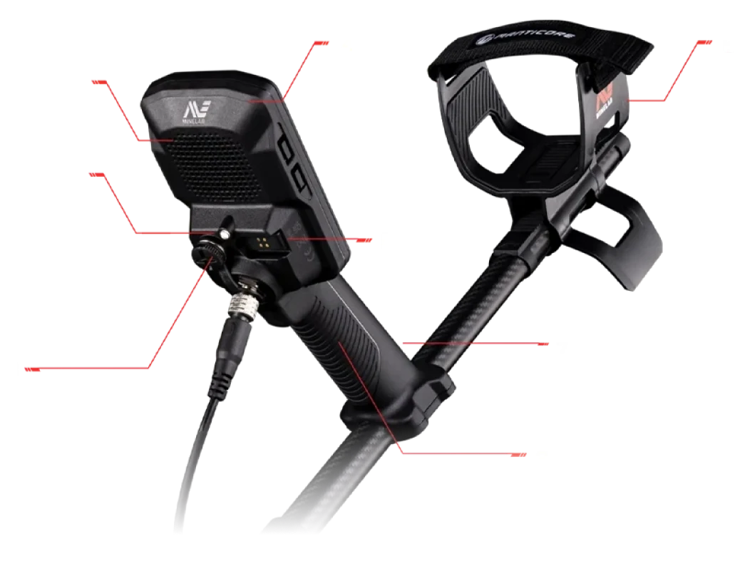 Kütahya Minelab Manticore - Kontrol paneli